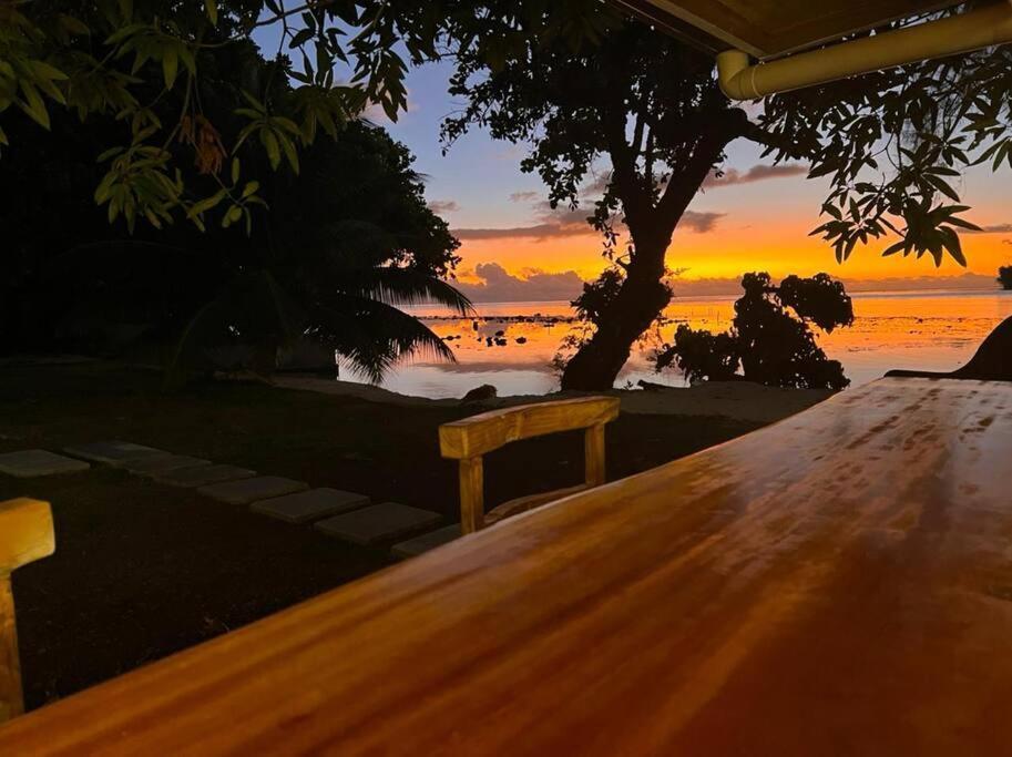 Bungalow Tiarii, Avec Acces Direct A Une Plage Privee Tevaitoa Dış mekan fotoğraf