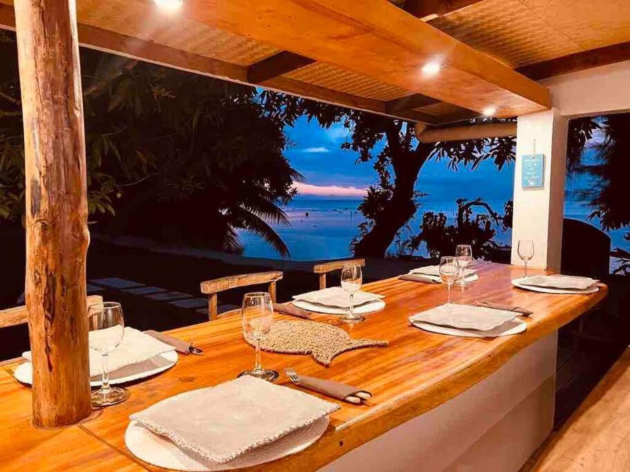 Bungalow Tiarii, Avec Acces Direct A Une Plage Privee Tevaitoa Dış mekan fotoğraf