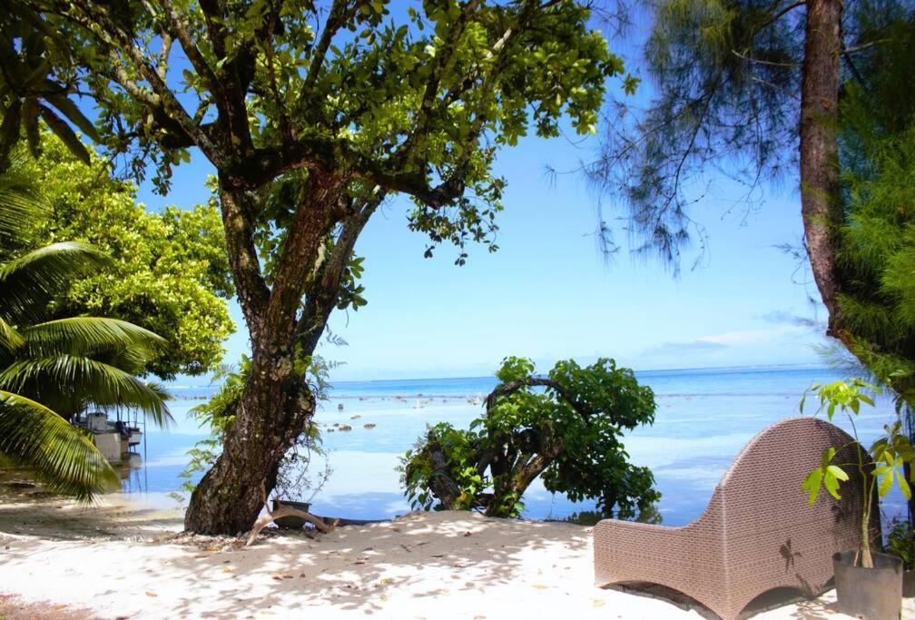 Bungalow Tiarii, Avec Acces Direct A Une Plage Privee Tevaitoa Dış mekan fotoğraf